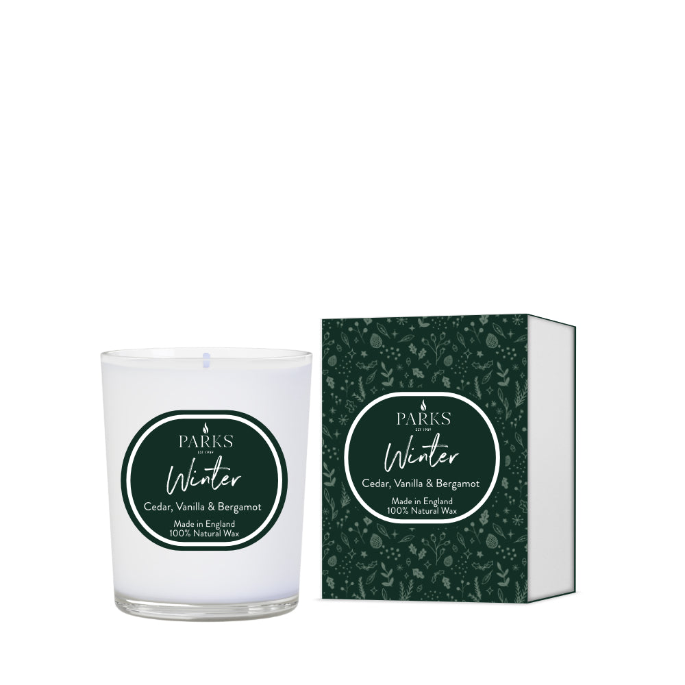 PARKS WINTER - CANDLE 180G Cedar, Vanilla & Bergamot