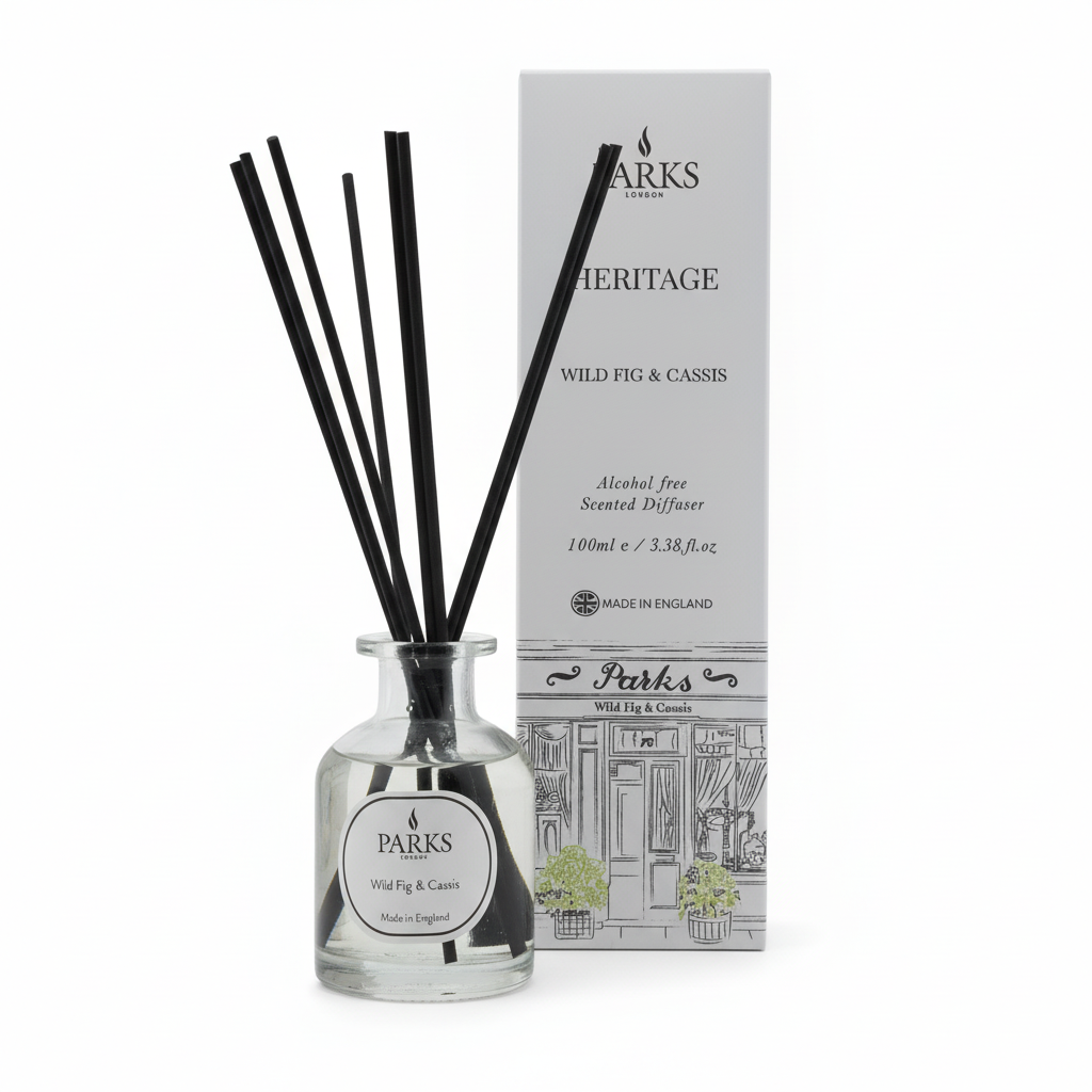 HERITAGE 100ML REED DIFFUSER WILD FIG & CASSIS