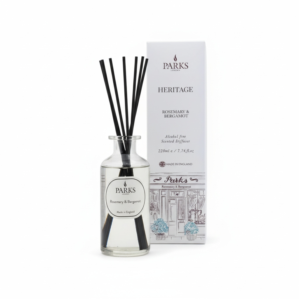 Heritage 220ml Rosemary & Bergamot Diffuser