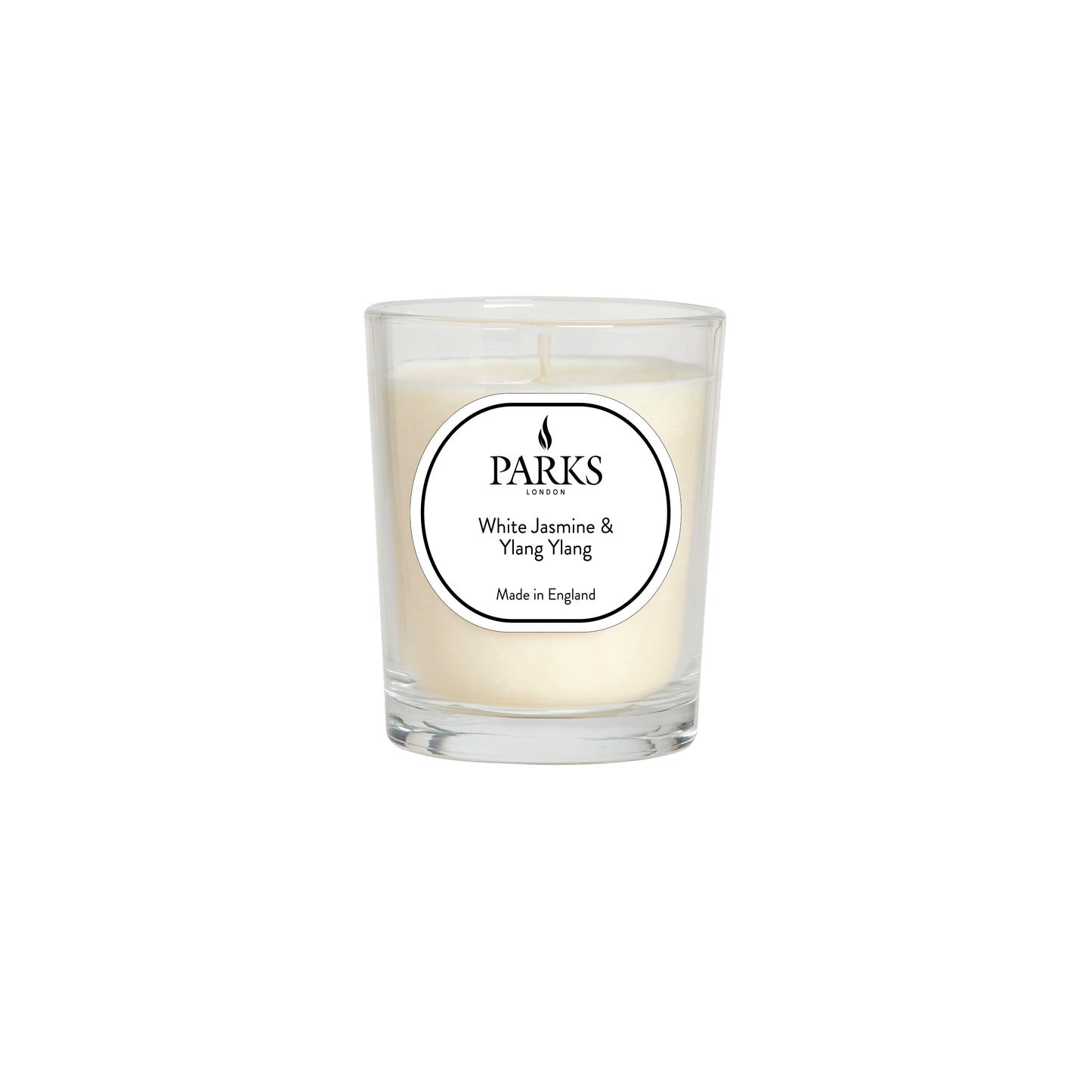 BLACK MAGIC 180G CANDLE WHITE JASMINE & YLANG YLANG