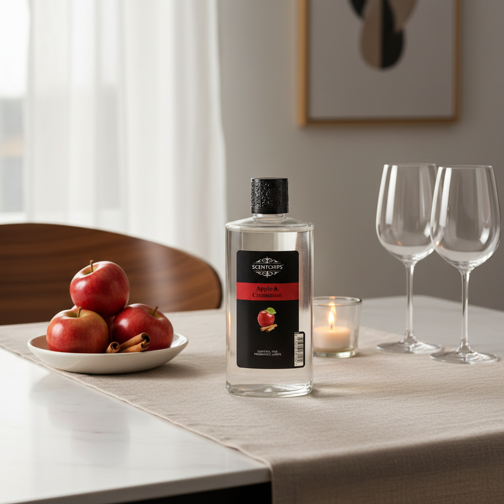Apple & Cinnamon 475ml Scentoil for Scentchips oil burners