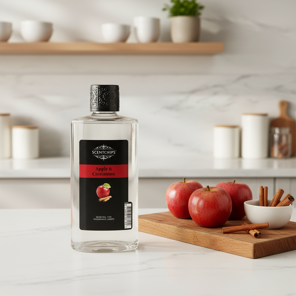 Apple & Cinnamon 475ml Scentoil for Scentchips oil burners