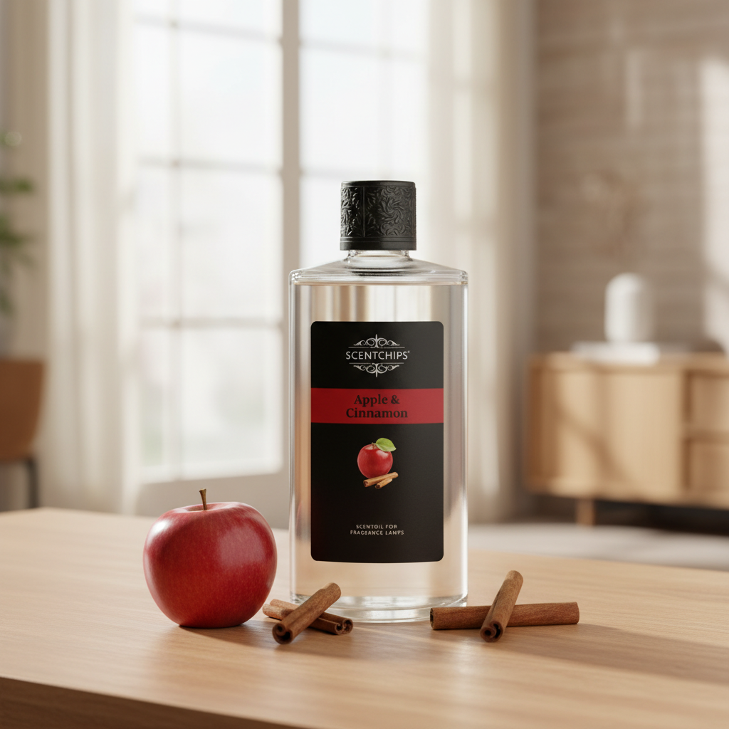 Apple & Cinnamon 475ml Scentoil for Scentchips oil burners