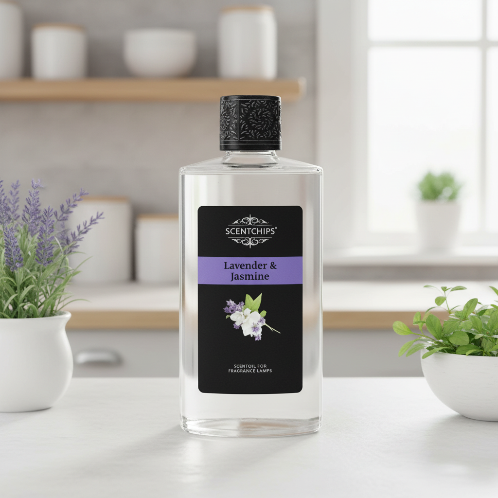 Lavender & Jasmine 475ml Scentoil for Scentchips oil burners