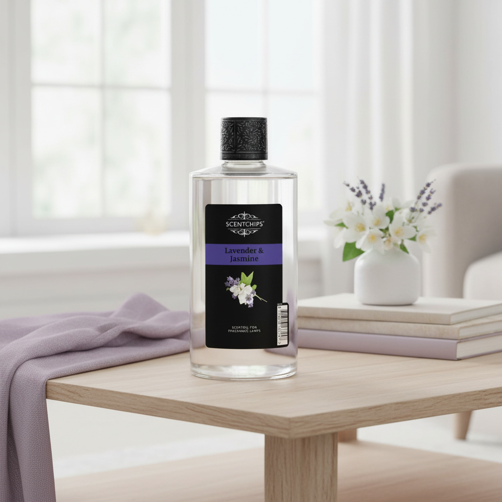 Lavender & Jasmine 475ml Scentoil for Scentchips oil burners