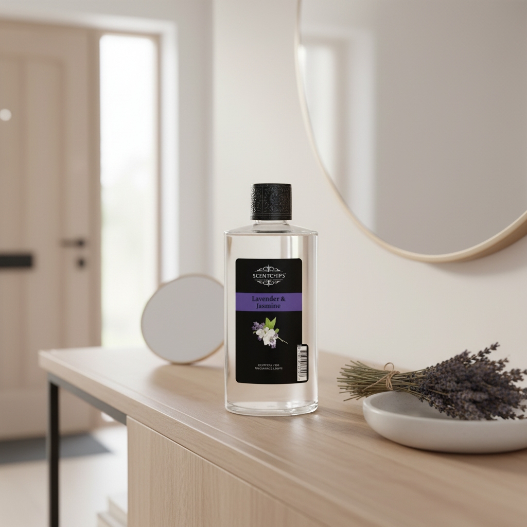 Lavender & Jasmine 475ml Scentoil for Scentchips oil burners