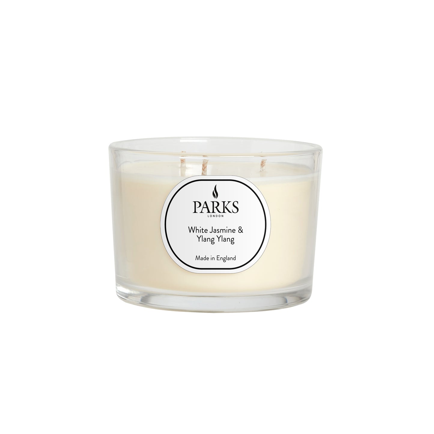 BLACK MAGIC 350G CANDLE WHITE JASMINE & YLANG YLANG