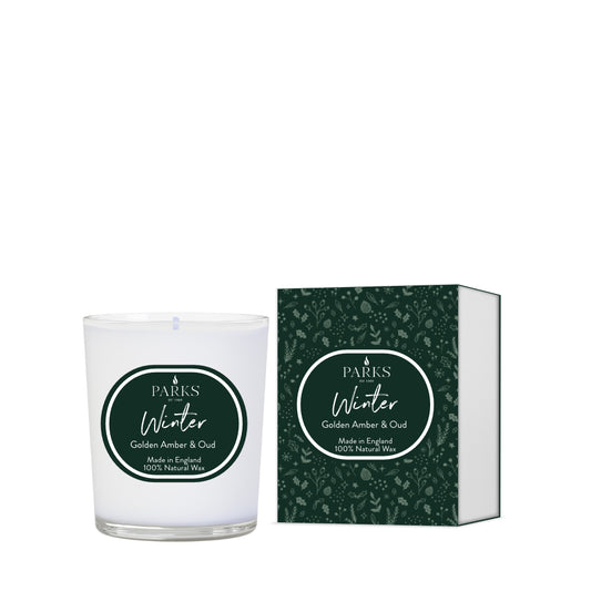 PARKS WINTER - CANDLE 180G Golden Amber & Oud