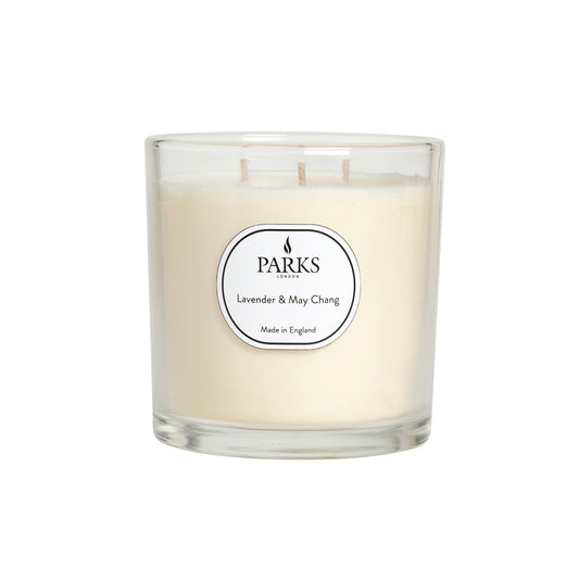 COUNTRY GARDEN 650G CANDLE LAVENDER & MAY CHANG