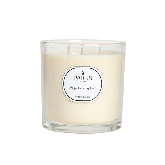 COUNTRY GARDEN 650G CANDLE MAGNOLIA & BAY LEAF