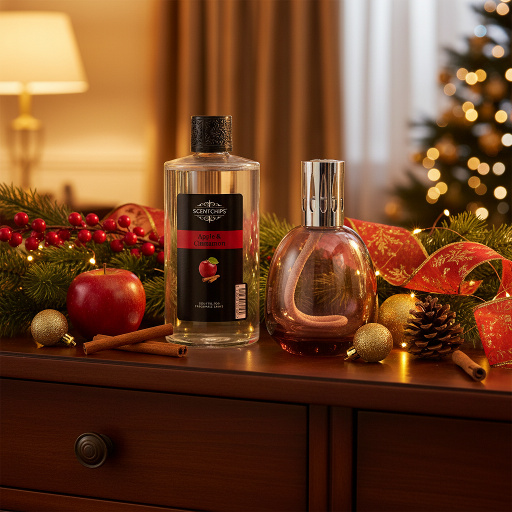 Apple & Cinnamon 475ml Scentoil for Scentchips oil burners