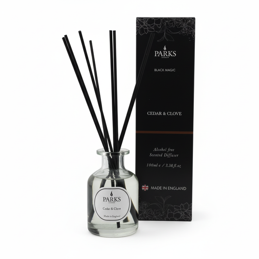 BLACK MAGIC 100ML REED DIFFUSER CEDAR & CLOVE