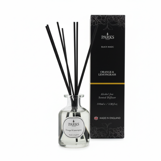 BLACK MAGIC 100ML REED DIFFUSER ORANGE & LEMONGRASS