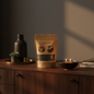 Candle wax Sand Black 250g