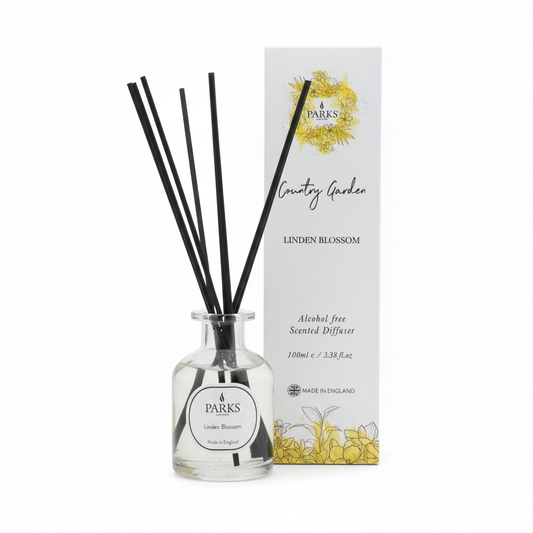 COUNTRY GARDEN 100ML REED DIFFUSER LINDEN BLOSSOM