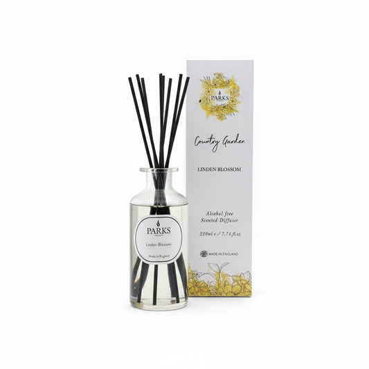 COUNTRY GARDEN 220ML REED DIFFUSER LINDEN BLOSSOM
