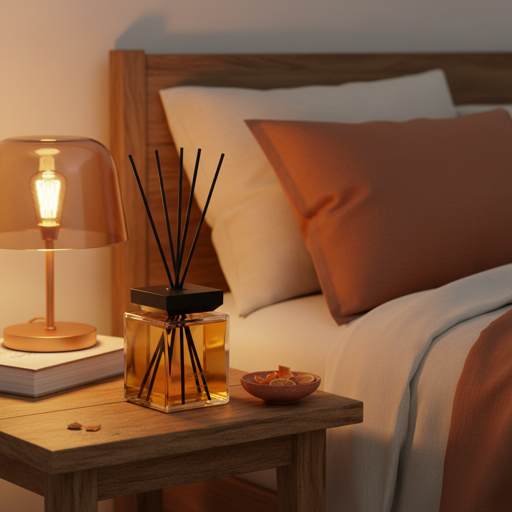 Reed Diffuser Square Orange & Cedarwood 1000ml