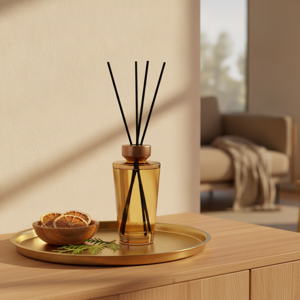 Reed Diffuser Orange & Cedarwood 500ml