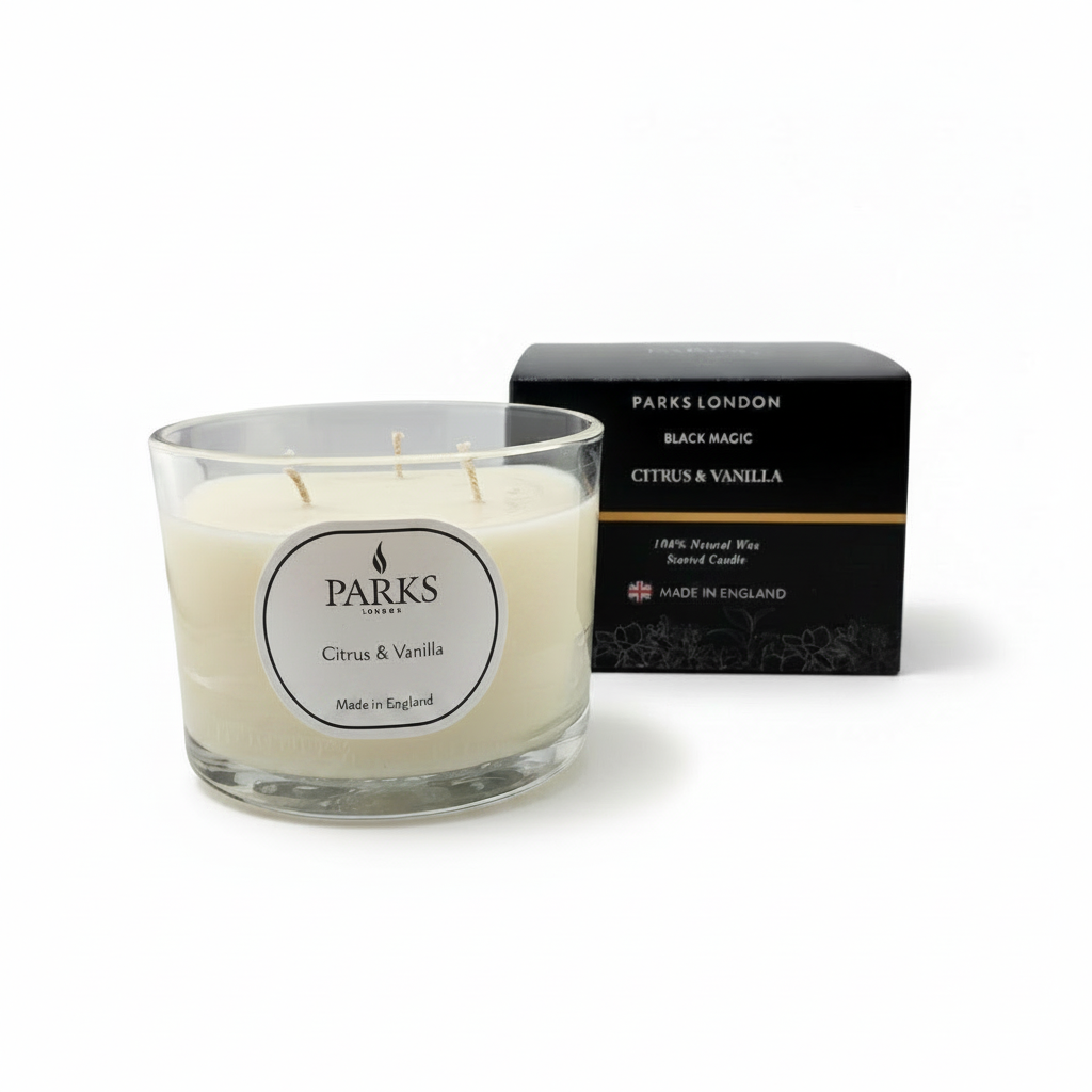 BLACK MAGIC 350G CANDLE CITRUS & VANILLA