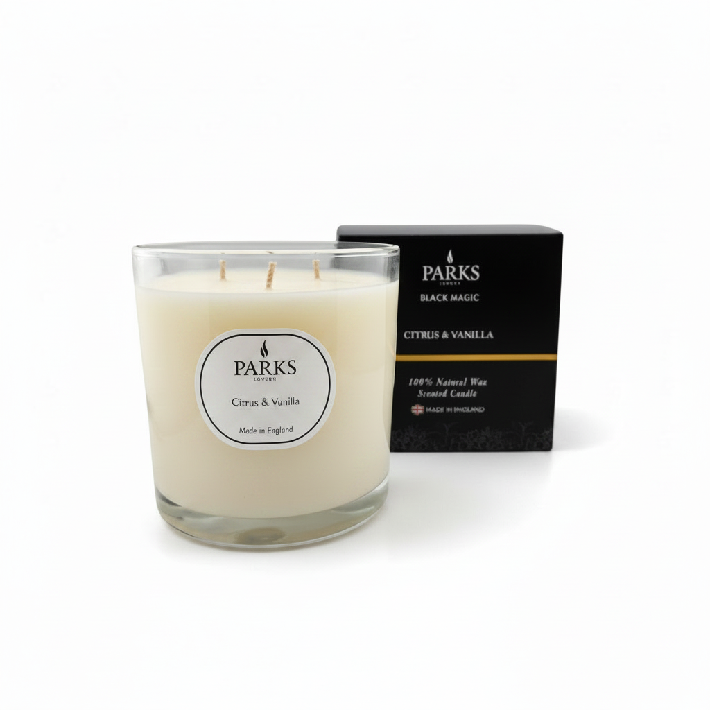 BLACK MAGIC 650G CANDLE CITRUS & VANILLA