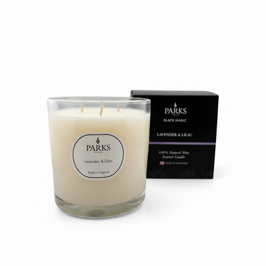 BLACK MAGIC 650G CANDLE LAVENDER & LILAC