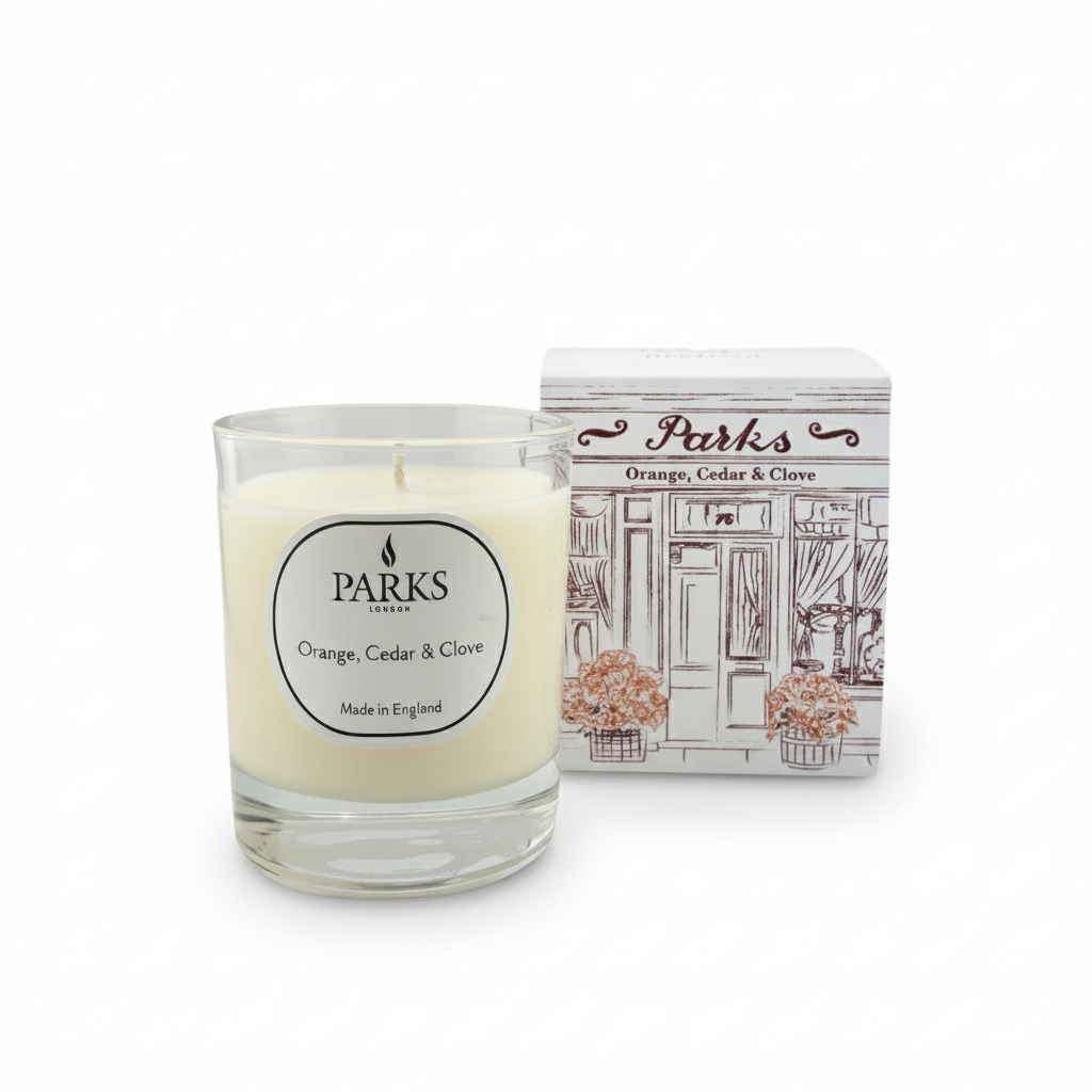 HERITAGE 180G CANDLE ORANGE, CEDAR & CLOVE