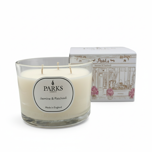 HERITAGE 350G CANDLE JASMINE & PATCHOULI