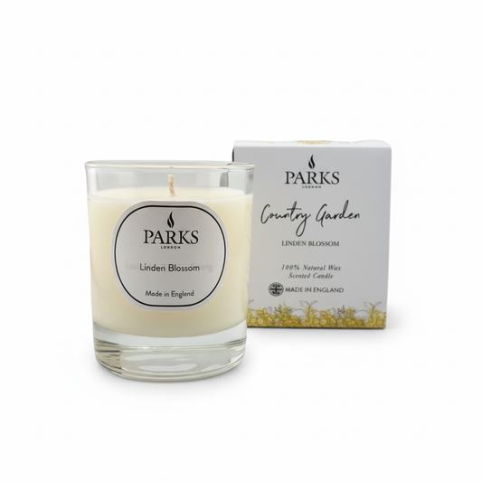 COUNTRY GARDEN 180G CANDLE LINDEN BLOSSOM