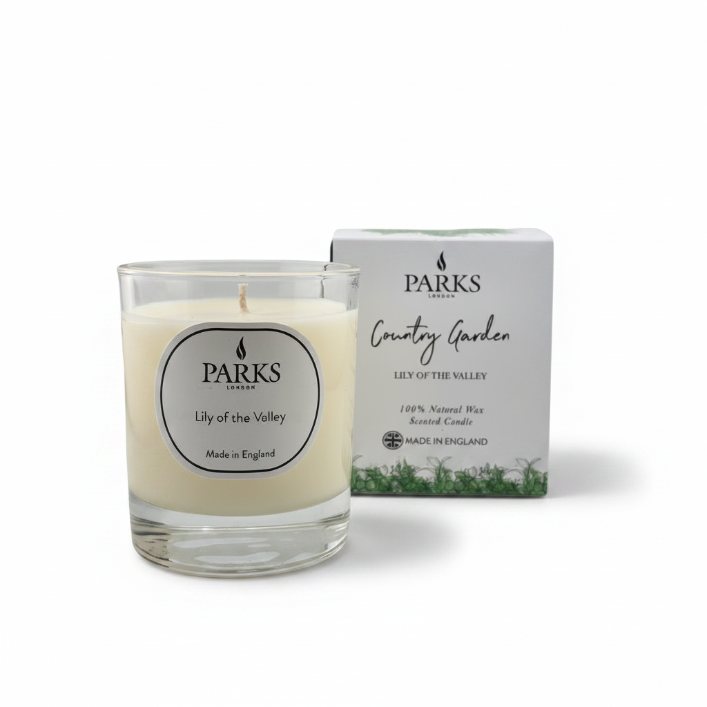COUNTRY GARDEN 180G CANDLE LILY OF THE VALLEY