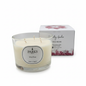 COUNTRY GARDEN 350G CANDLE WILD ROSE