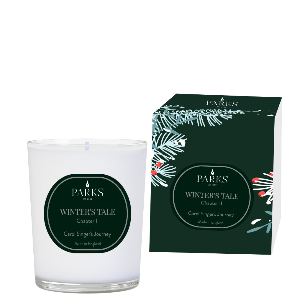 PARKS WINTERS TALE 180G CANDLE CHAPTER II CAROL SINGERS JOURNEY