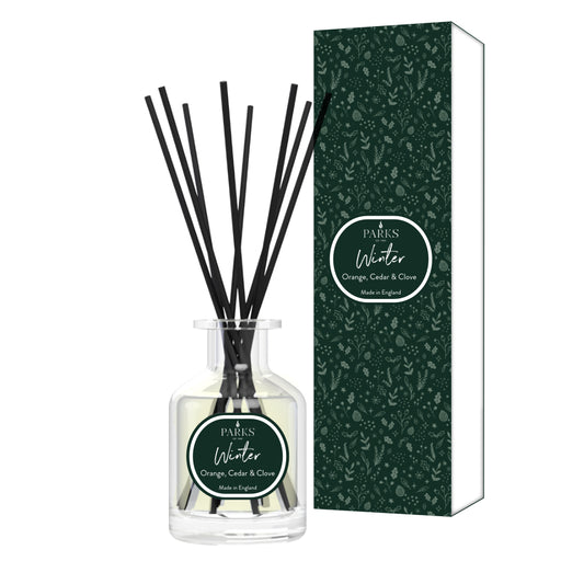 PARKS WINTER - 100ML REED DIFFUSER Orange Cinnamon & Clove